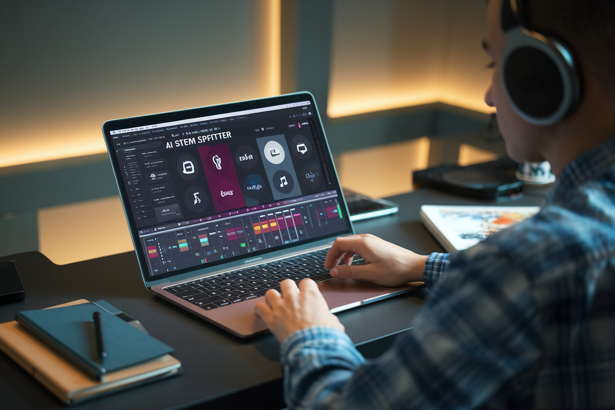 Create Custom Remixes with AI Stem Splitter